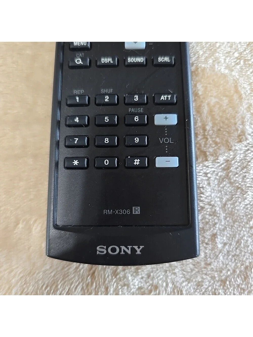 Original Sony RM-X306 Car Stereo Bluetooth Remote Control